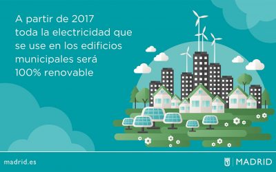 Manuela Carmena, alcaldessa de Madrid, aposta per les energies 100% renovables al seu Ajuntament