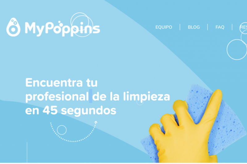 My Poppins, primer marketplace con opción de limpieza eco-friendly