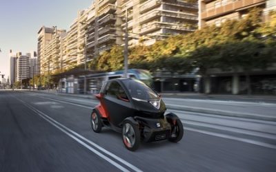 El micro-coche ZEO que será el futuro de la movilidad interurbana