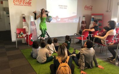 Coca Cola European Partners organiza unos Talleres ZEO para las familias de los trabajadores
