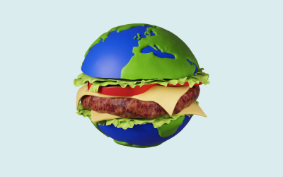 Tu hamburguesa también puede contribuir al cambio climático (o frenarlo)