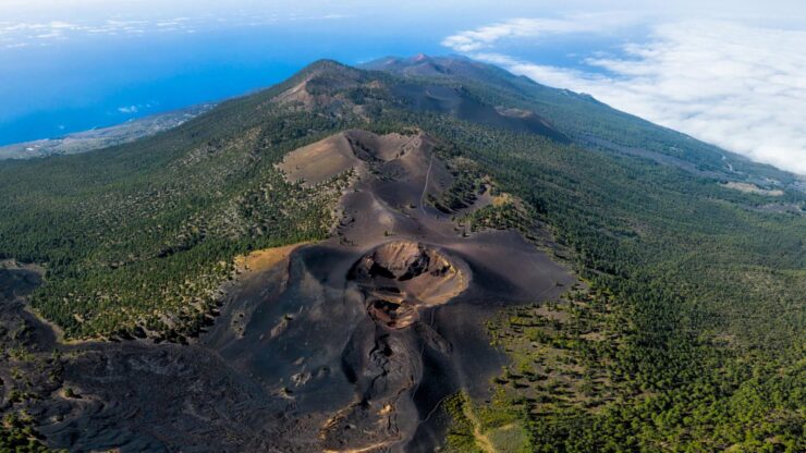 Como está afectando el volcán de La Palma al cambio climático
