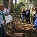 Representants polítics locals visiten el Bosc ZEO de Bellaterra