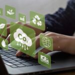 E-learning-reducción de la huella de carbono corporativa