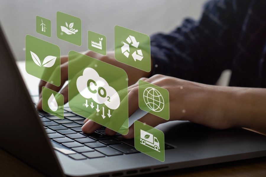 E-learning i reducció de la petjada de carboni corporativa