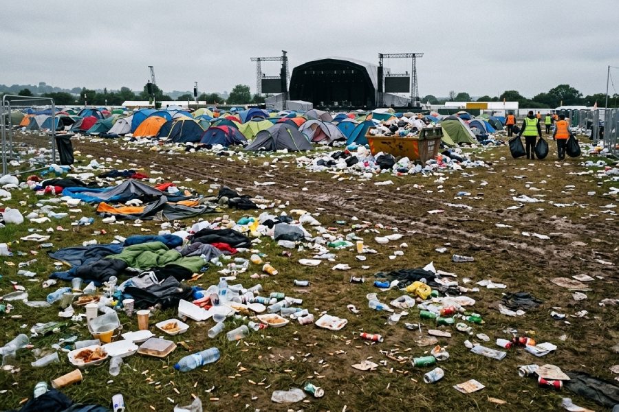 El problema ocult dels residus en festivals d’estiu